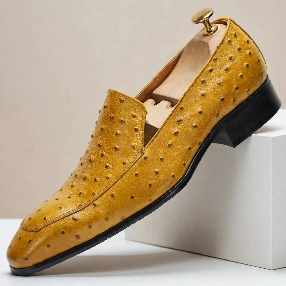 Bellario Cowhide Leather Loafers