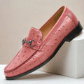 Borvani loafers i koppeläder