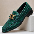 Kalvoro loafers van echt leer
