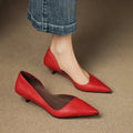 Tacones Vienna de cuero genuino