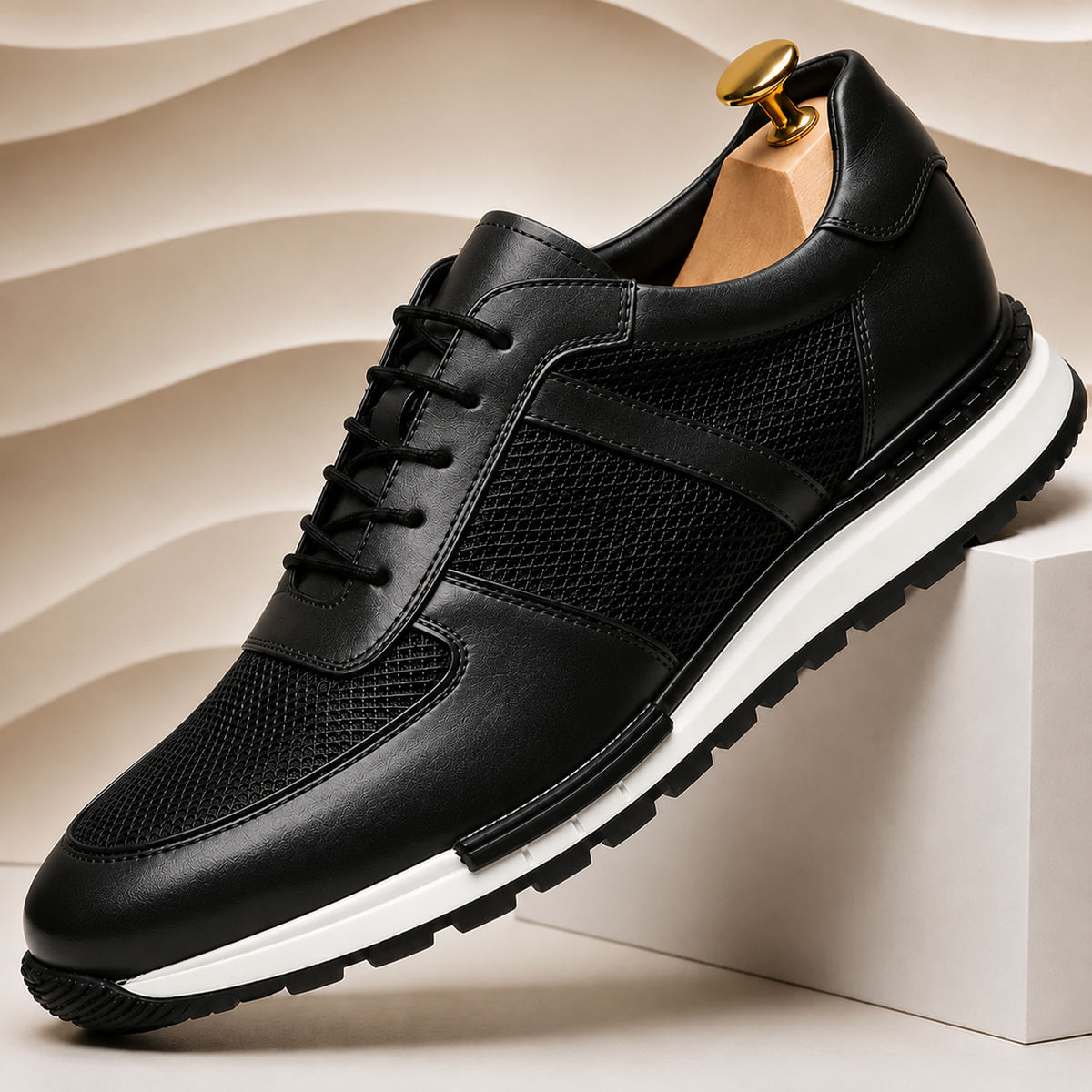 Raffaele Leder-Sneaker aus Rindsleder