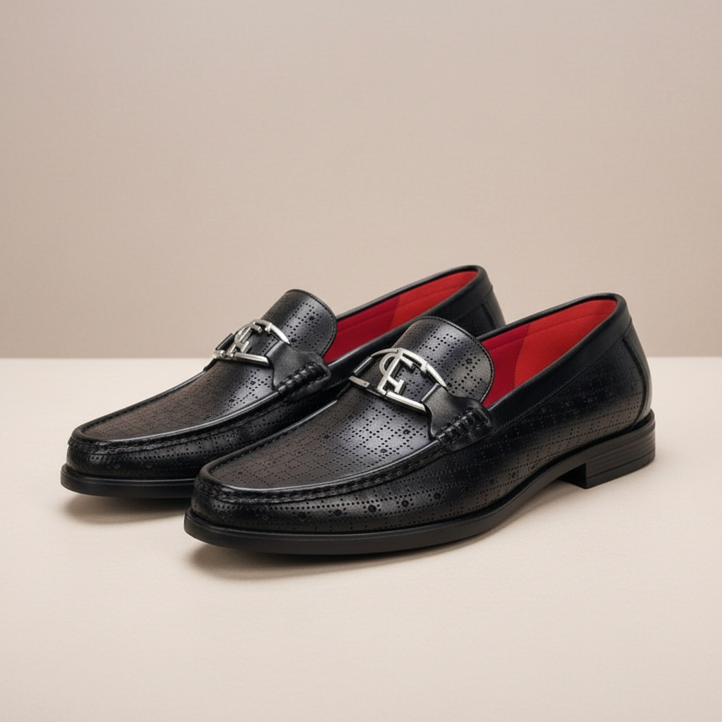 Dalmari Rindsleder-Loafer
