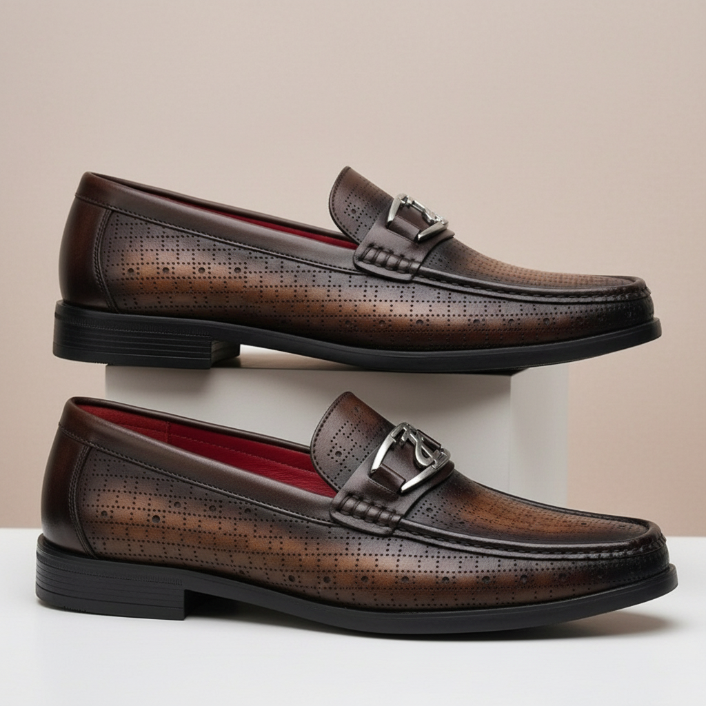 Dalmari Rindsleder-Loafer