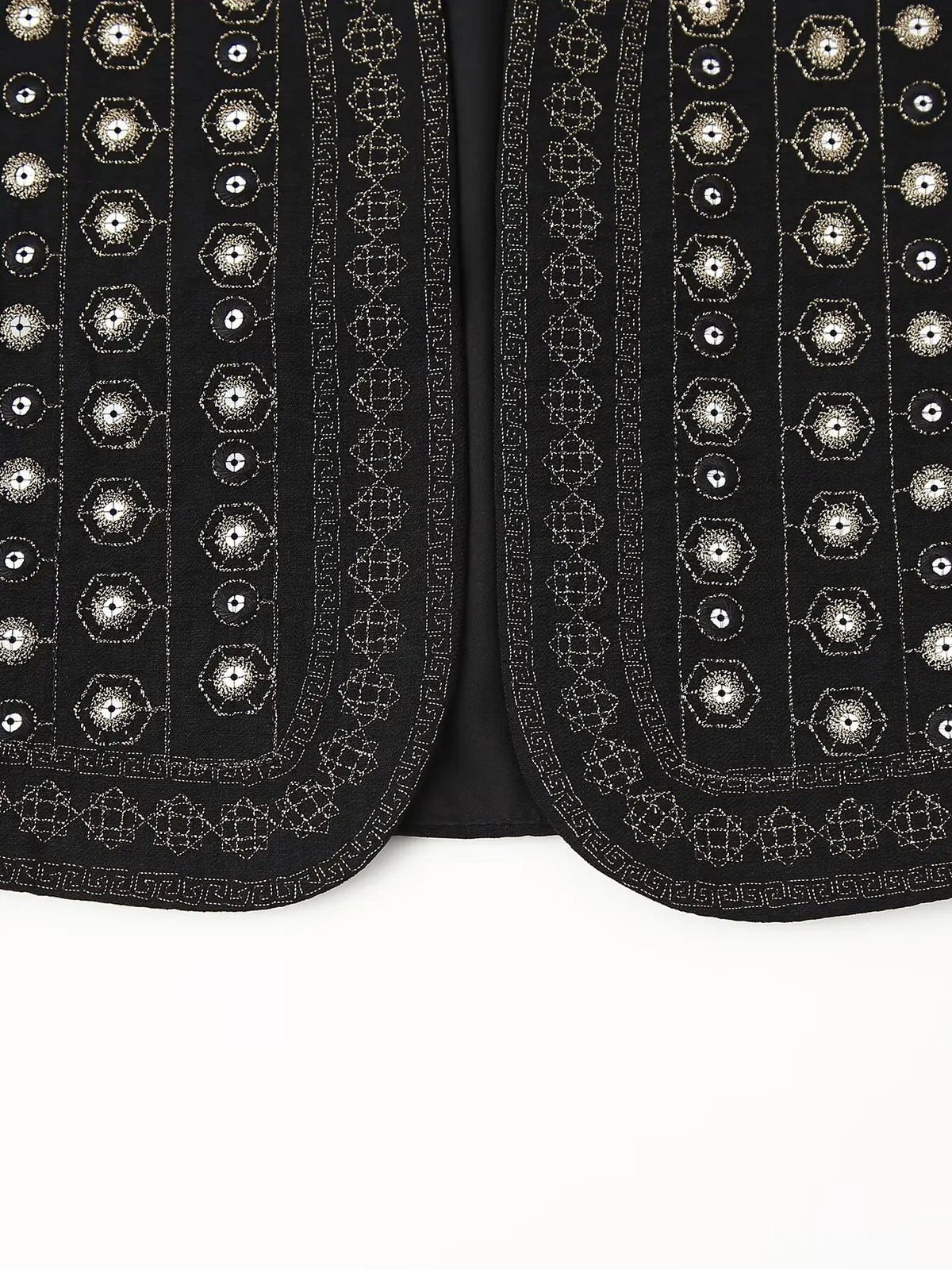 Chaleco boho Jane Mirror bordado