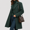Chloe Windowpane Long Coat
