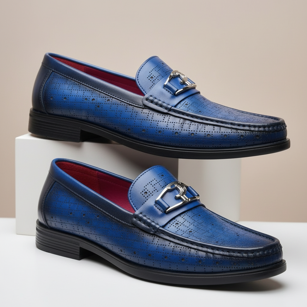 Dalmari Rindsleder-Loafer