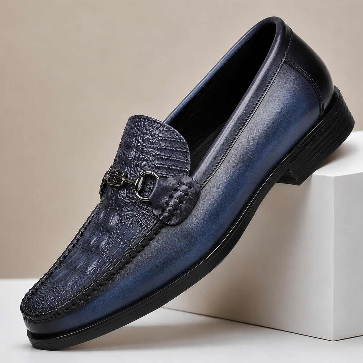 Massaro Rindsleder-Loafer