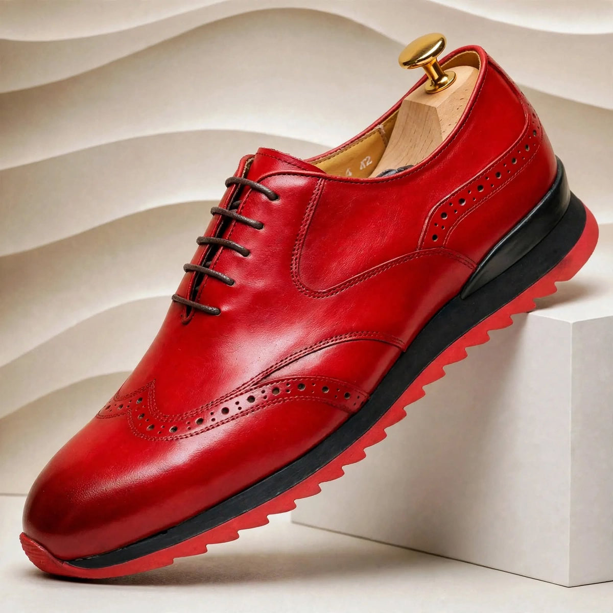 Varelli Rindsleder-Sneaker