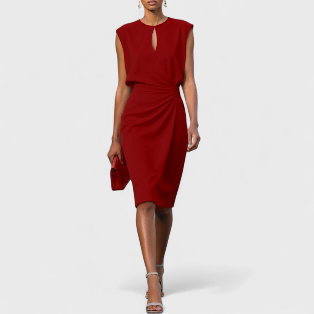 Vestido midi ajustado Mirev