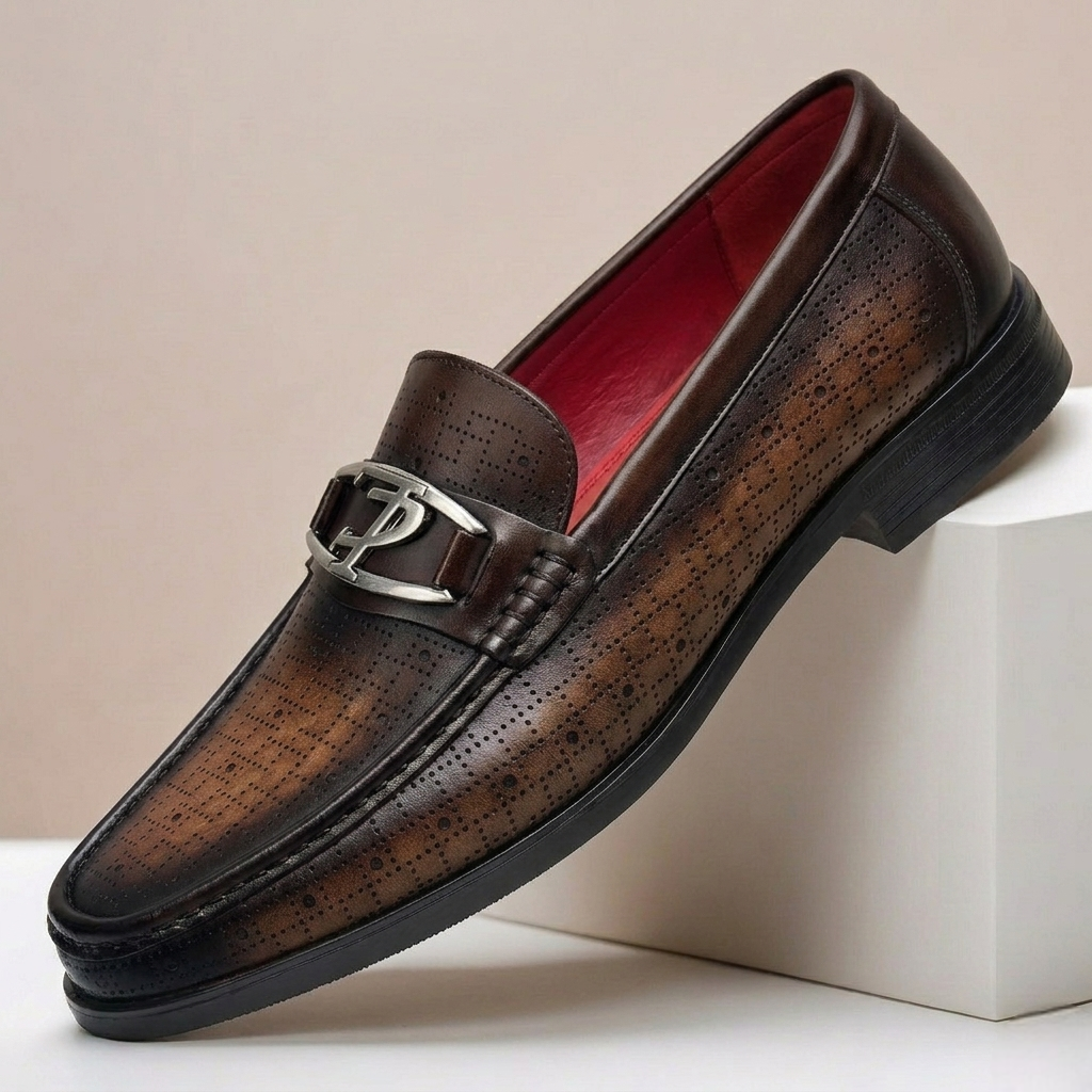 Dalmari Rindsleder-Loafer