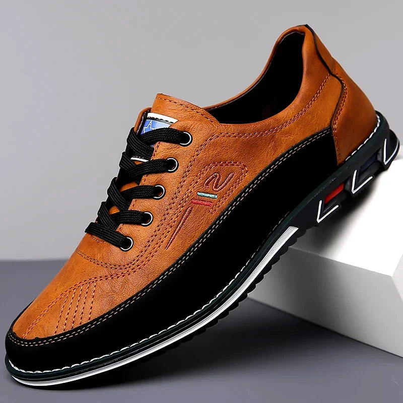 Scarpe Dreno in pelle martellata