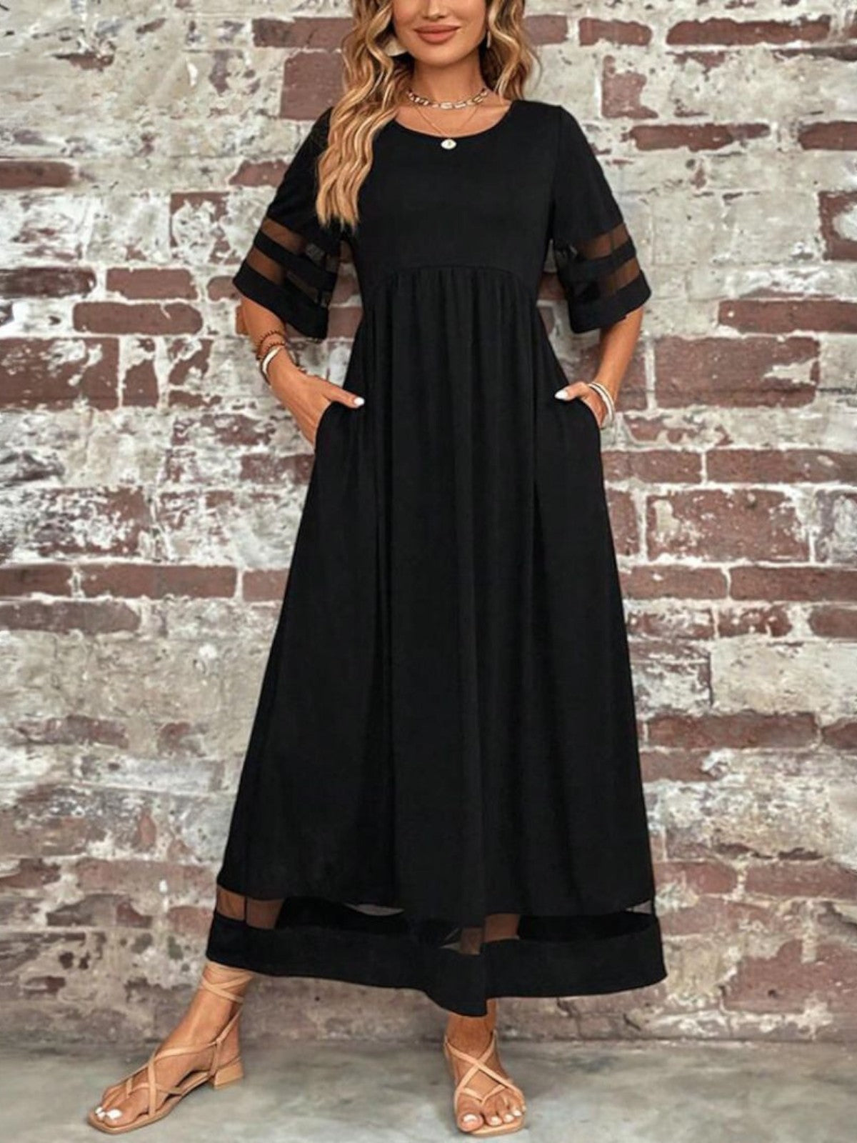 Vestido favorecedor Harlow con control de abdomen