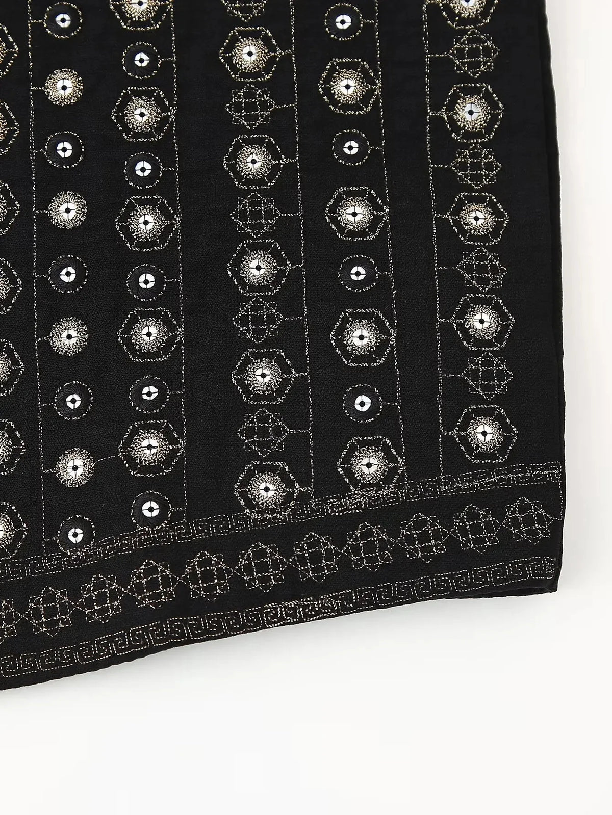 Chaleco boho Jane Mirror bordado