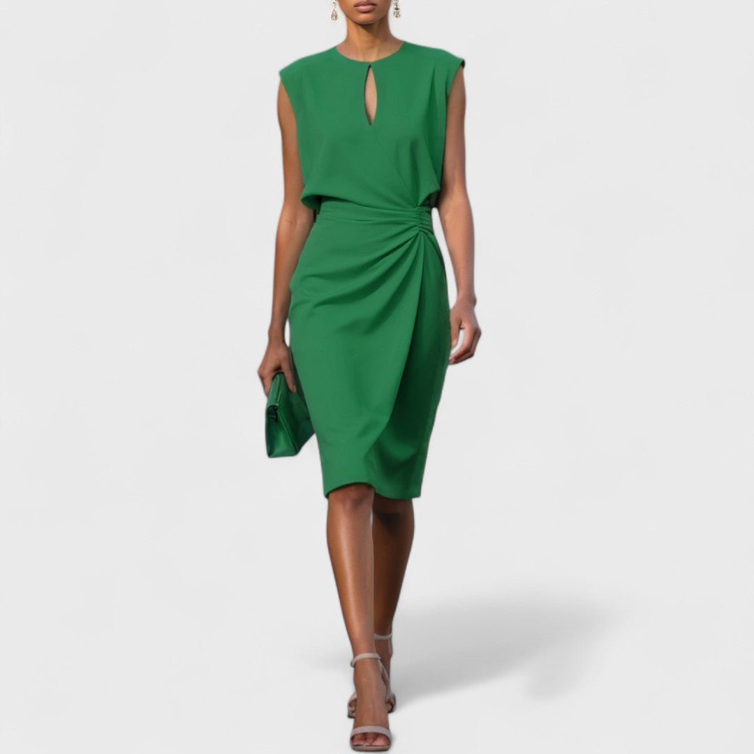Vestido midi ajustado Mirev