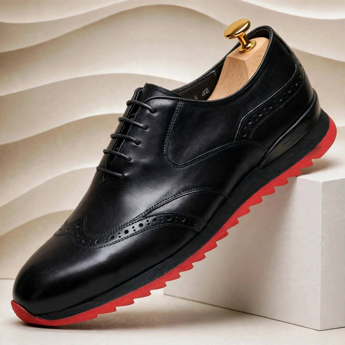 Varelli Rindsleder-Sneaker