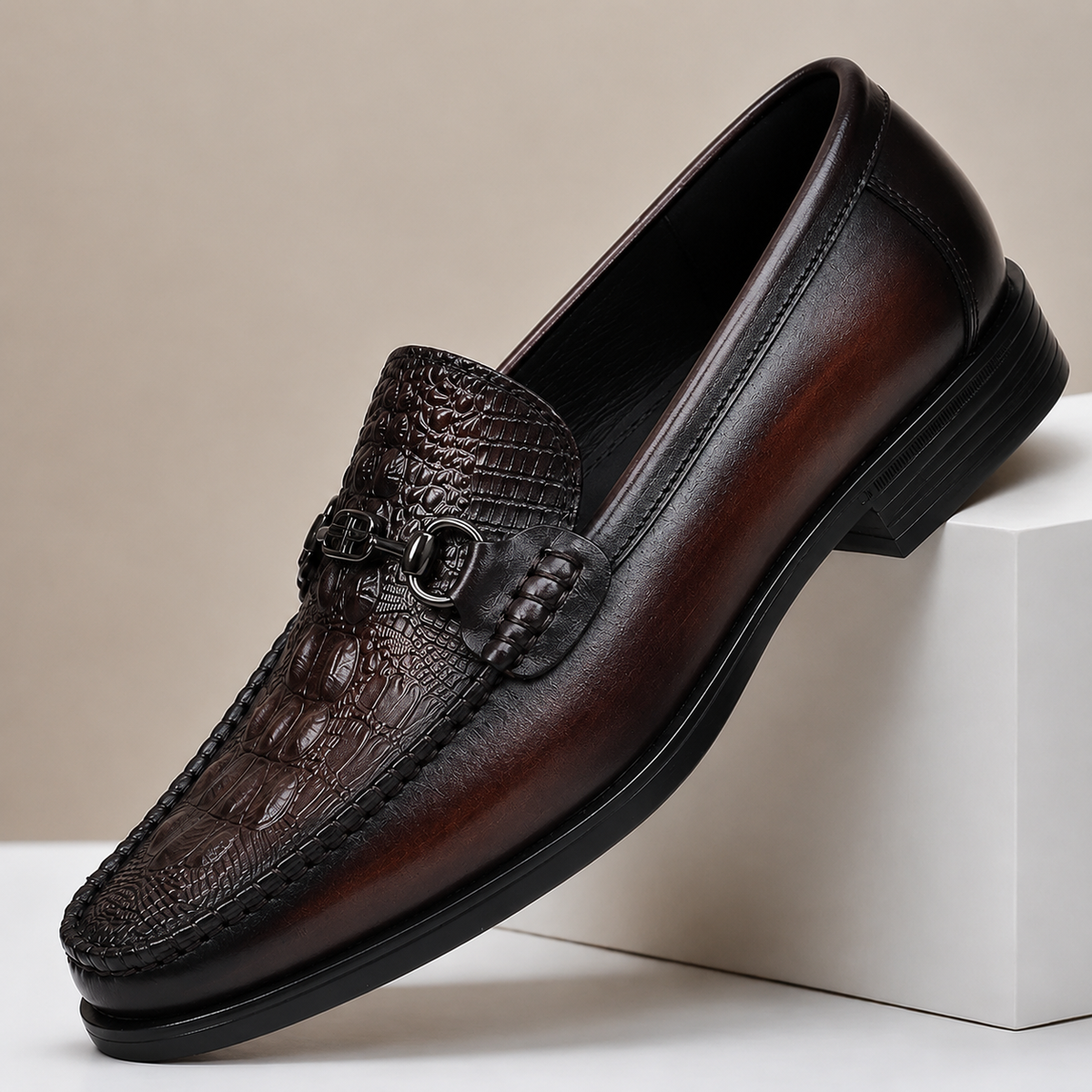 Massaro Rindsleder-Loafer