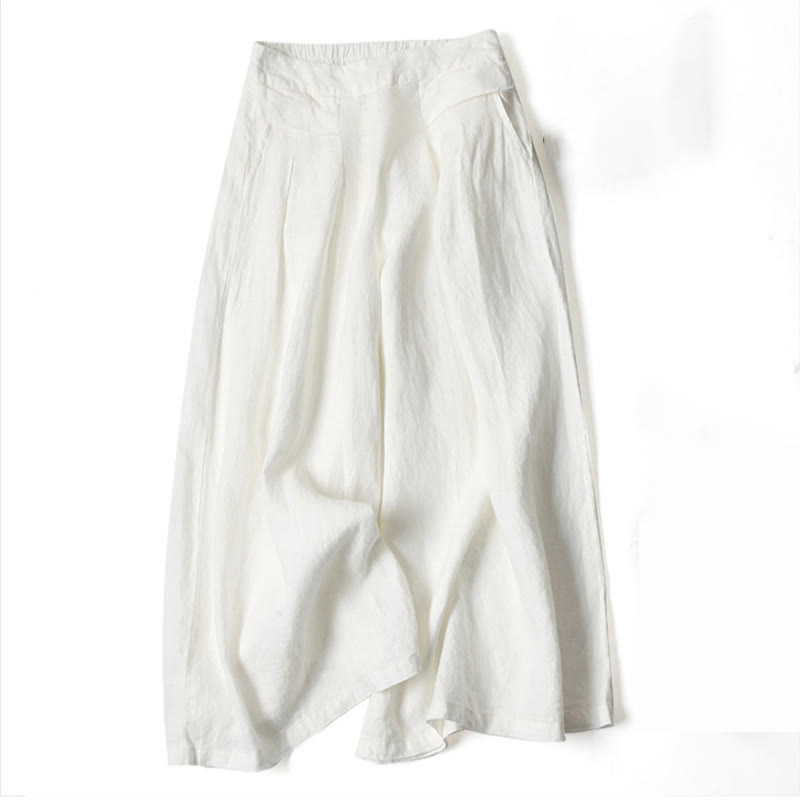 Pantalones holgados de pierna ancha y cintura alta Bellamy