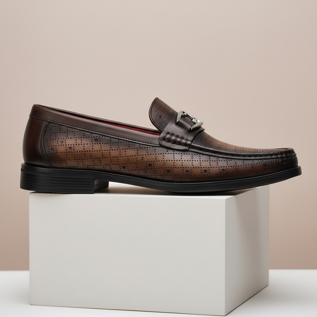 Dalmari Rindsleder-Loafer