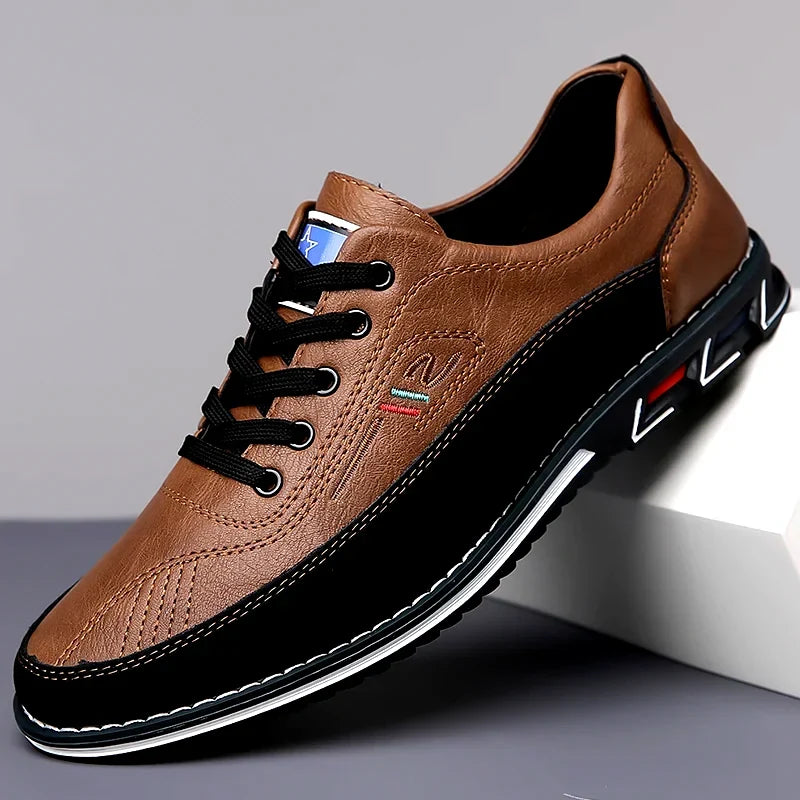 Scarpe Dreno in pelle martellata