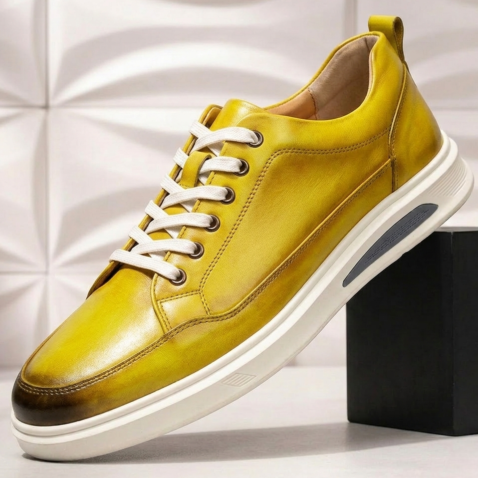 Caprini sneakers i koskind