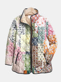 Tara Quiltet Patchwork Blomsterjakke