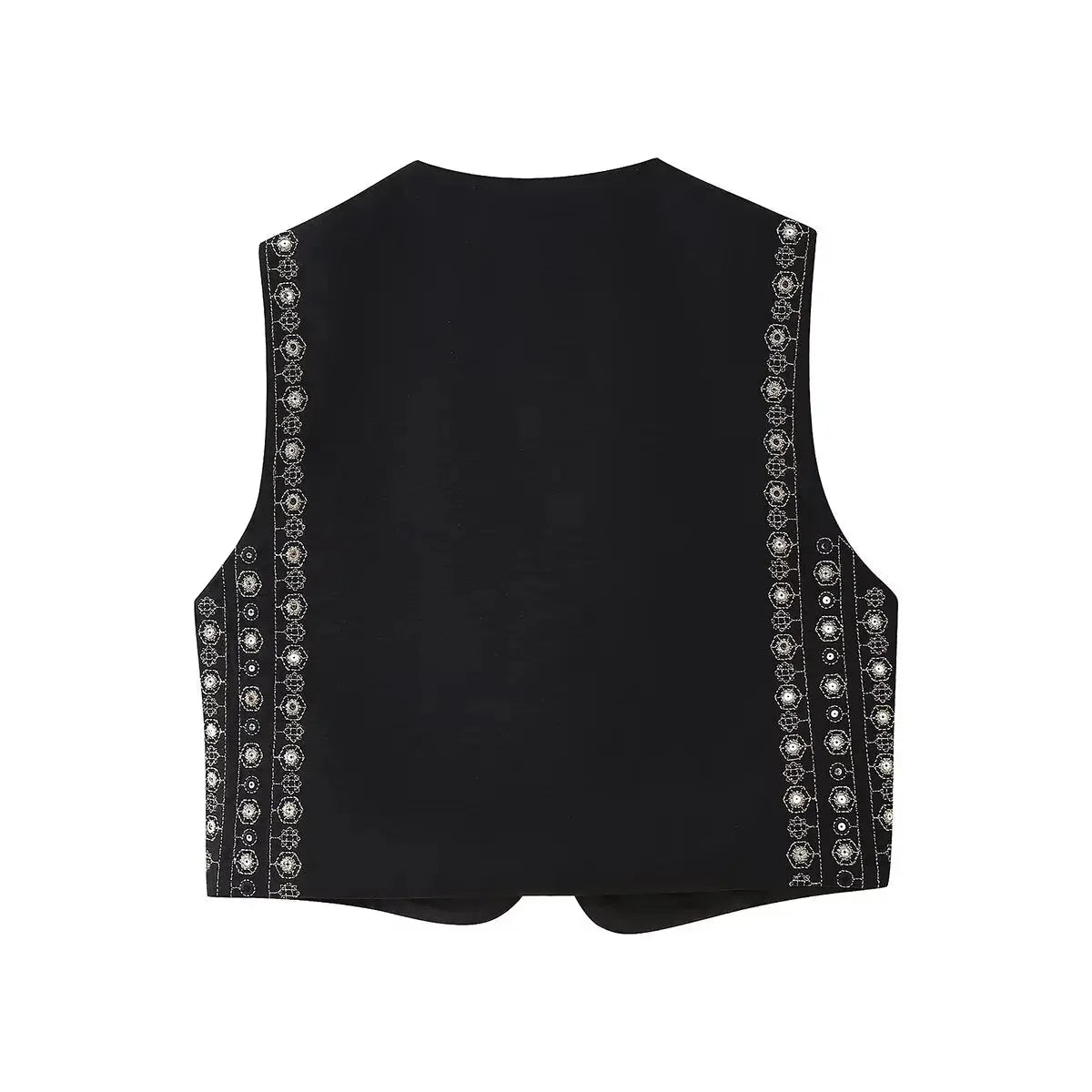 Chaleco boho Jane Mirror bordado