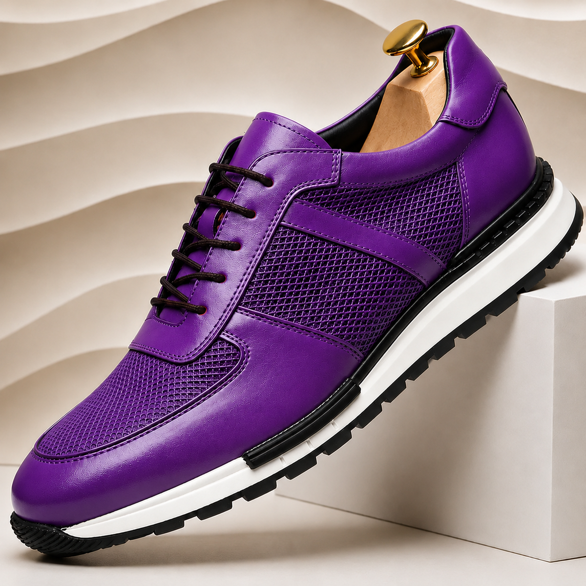 Raffaele Leder-Sneaker aus Rindsleder