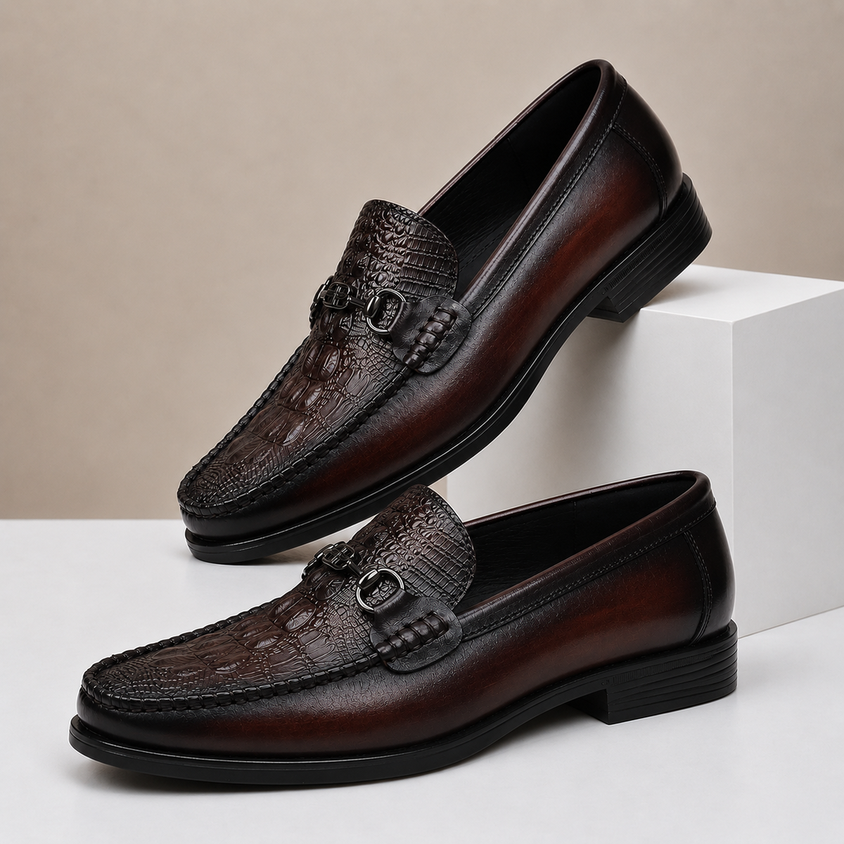 Massaro Rindsleder-Loafer