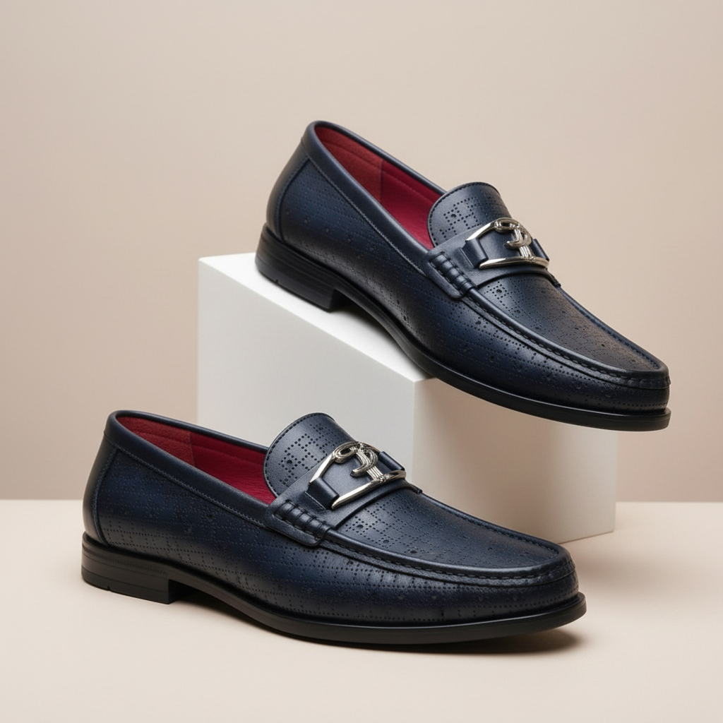 Dalmari Rindsleder-Loafer