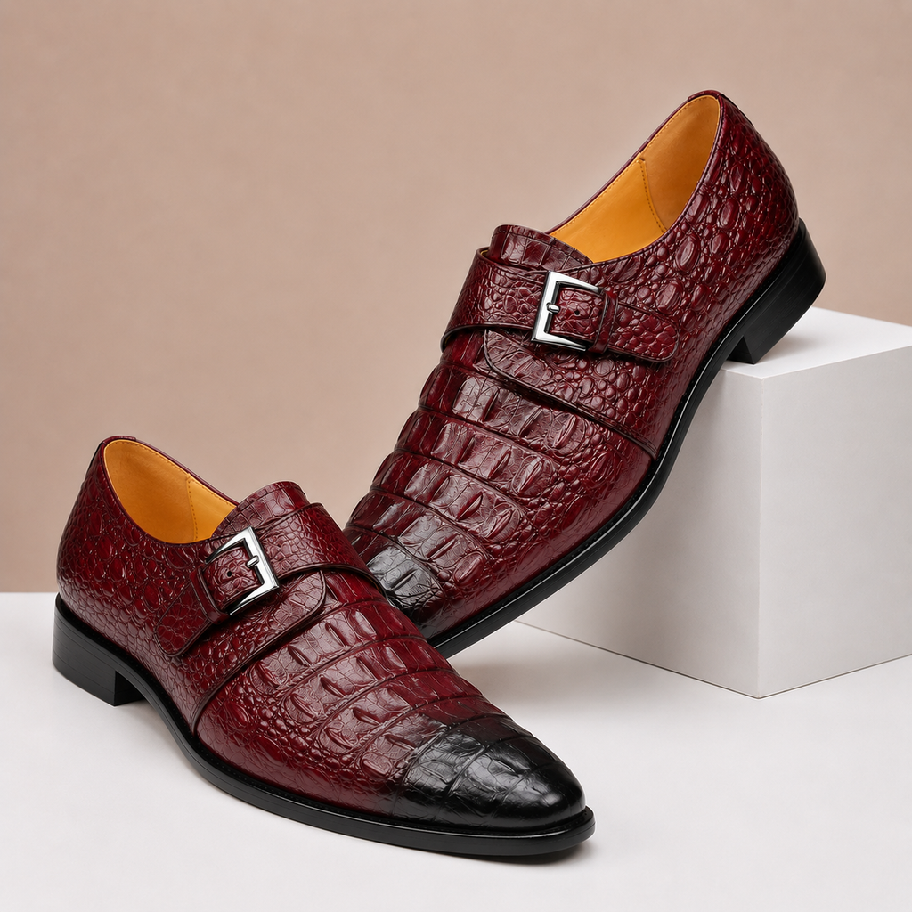 Scarpe Venturi in pelle di vacchetta