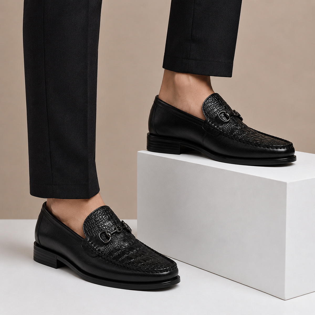 Massaro Rindsleder-Loafer