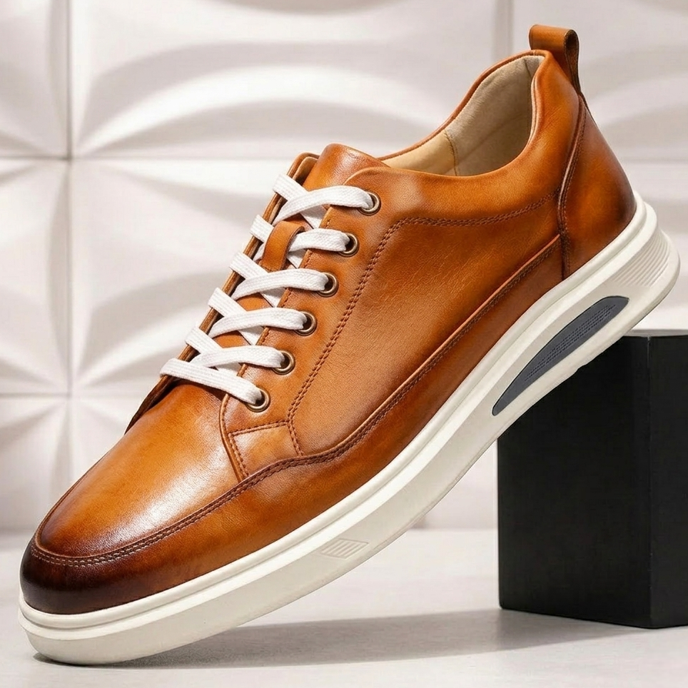 Caprini sneakers i koskind