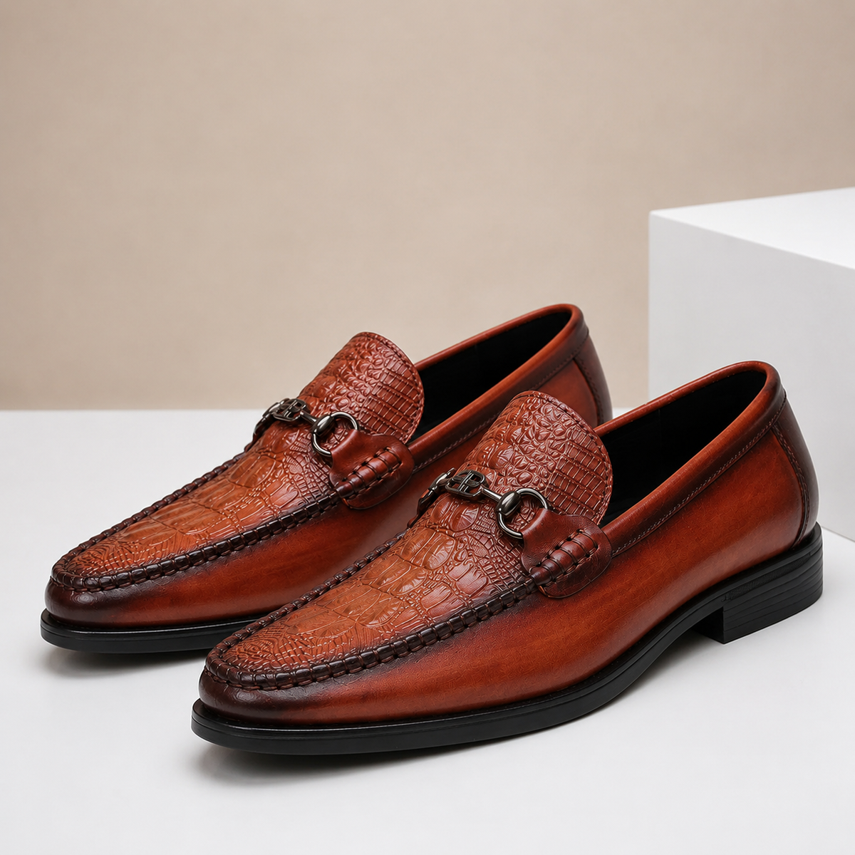 Massaro Rindsleder-Loafer