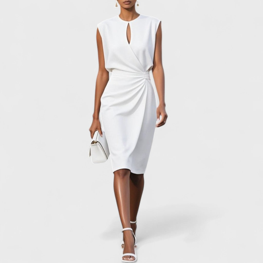 Vestido midi ajustado Mirev