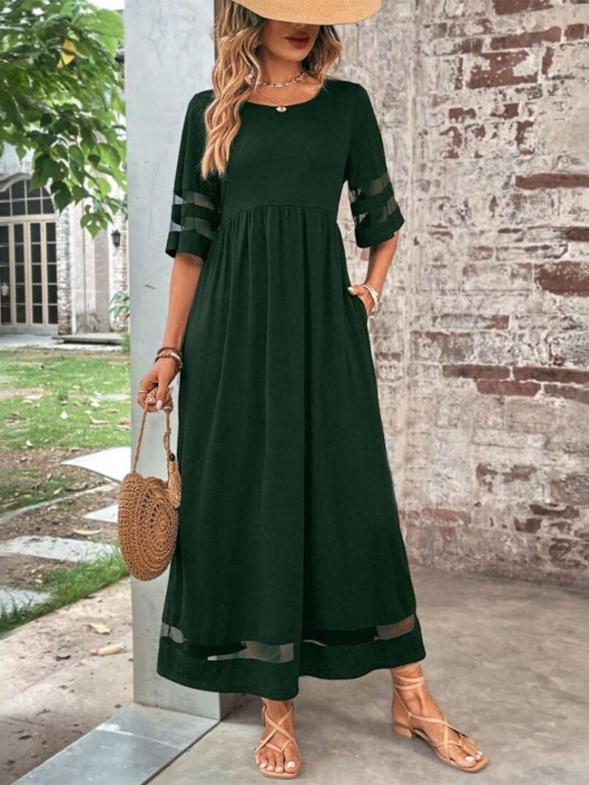 Vestido favorecedor Harlow con control de abdomen