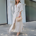 Celeste V-Neck Flowing Maxi Dress