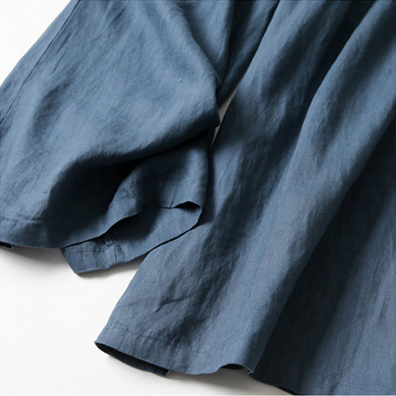 Pantalones holgados de pierna ancha y cintura alta Bellamy