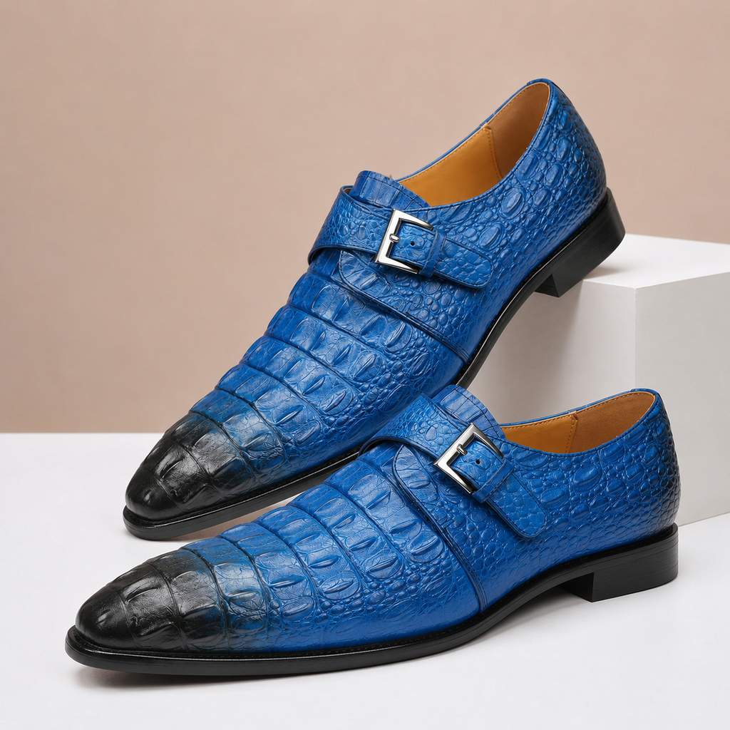 Scarpe Venturi in pelle di vacchetta