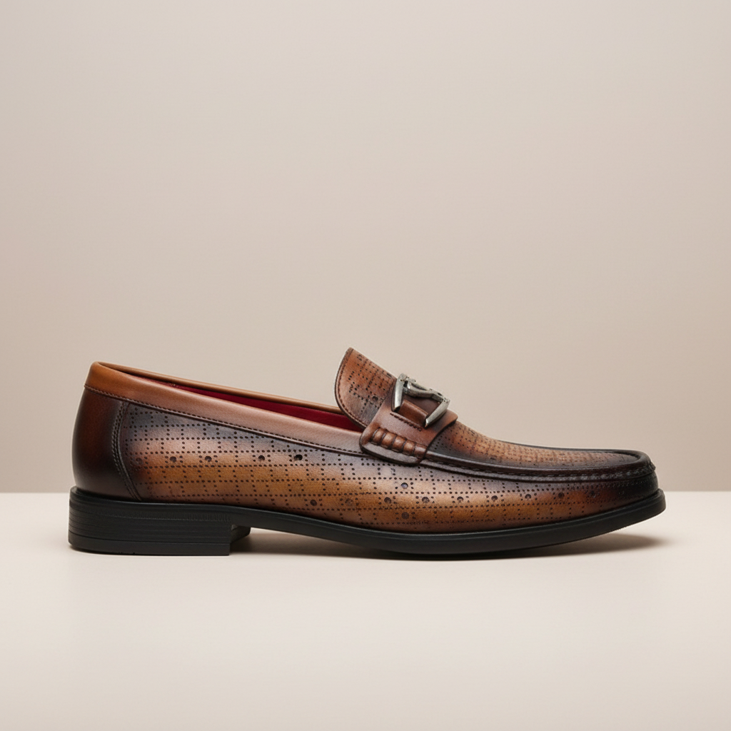 Dalmari Rindsleder-Loafer