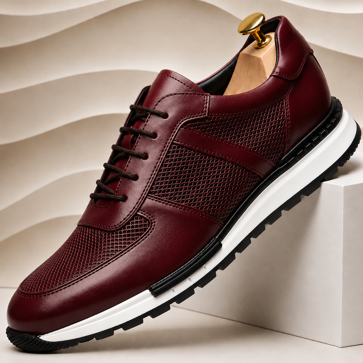 Raffaele Leder-Sneaker aus Rindsleder