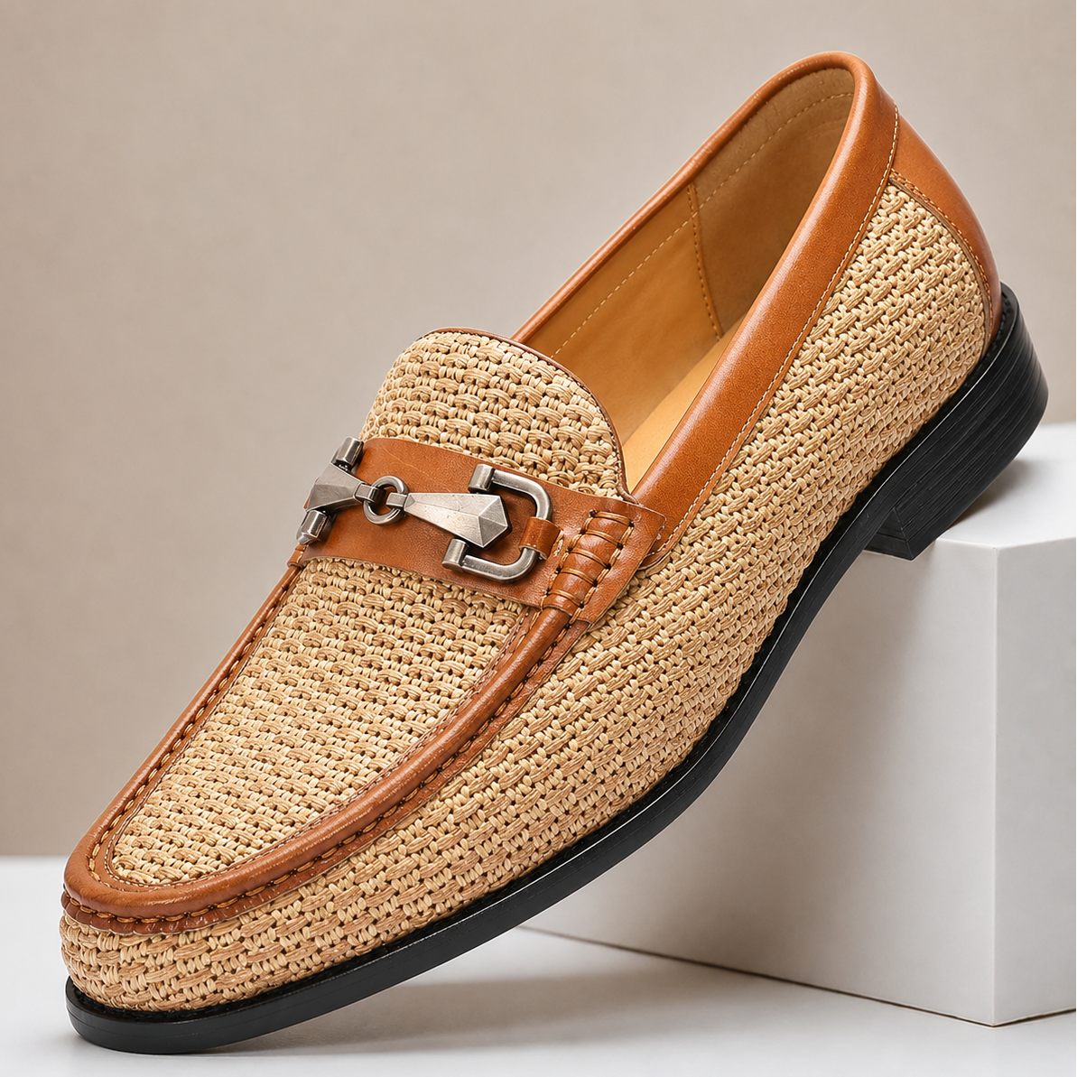 Lombaro Cowhide Leather Shoes