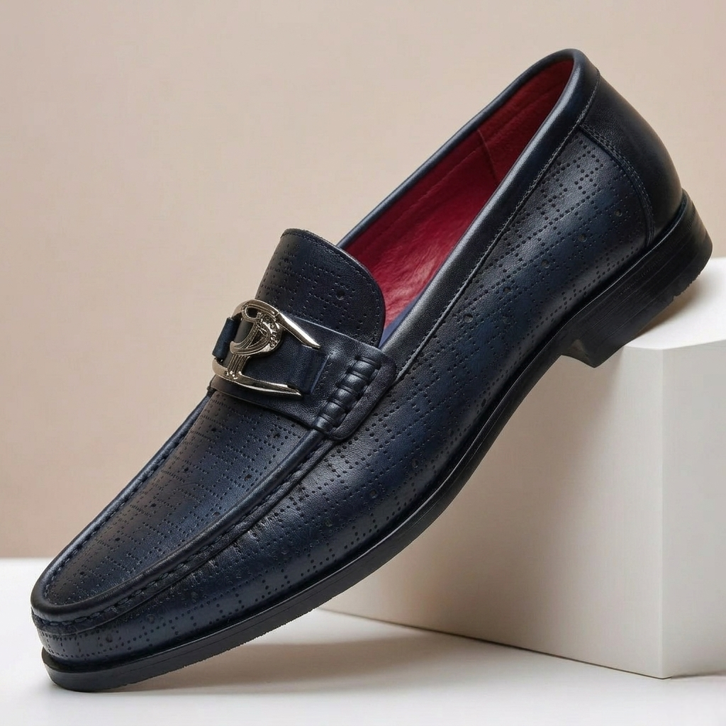 Dalmari Rindsleder-Loafer