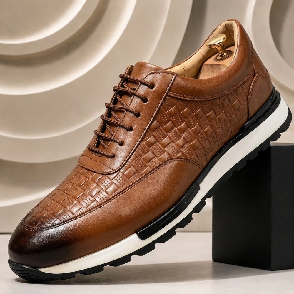 Costaro sneakers i koskinn
