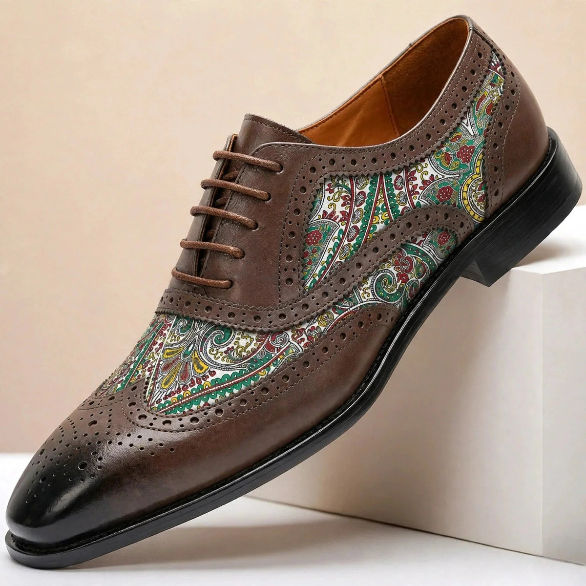 Luceri Cowhide Leather Shoes