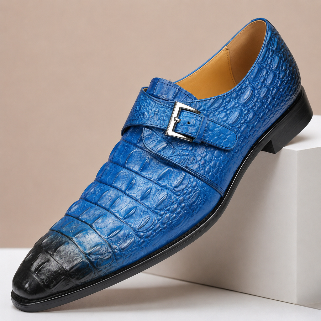 Scarpe Venturi in pelle di vacchetta