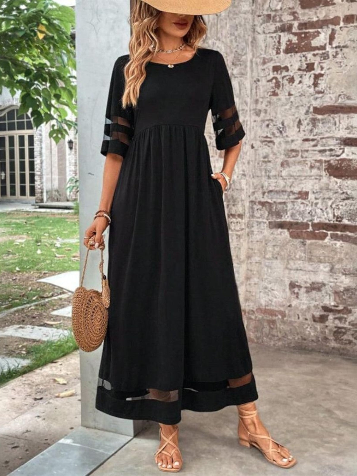 Vestido favorecedor Harlow con control de abdomen