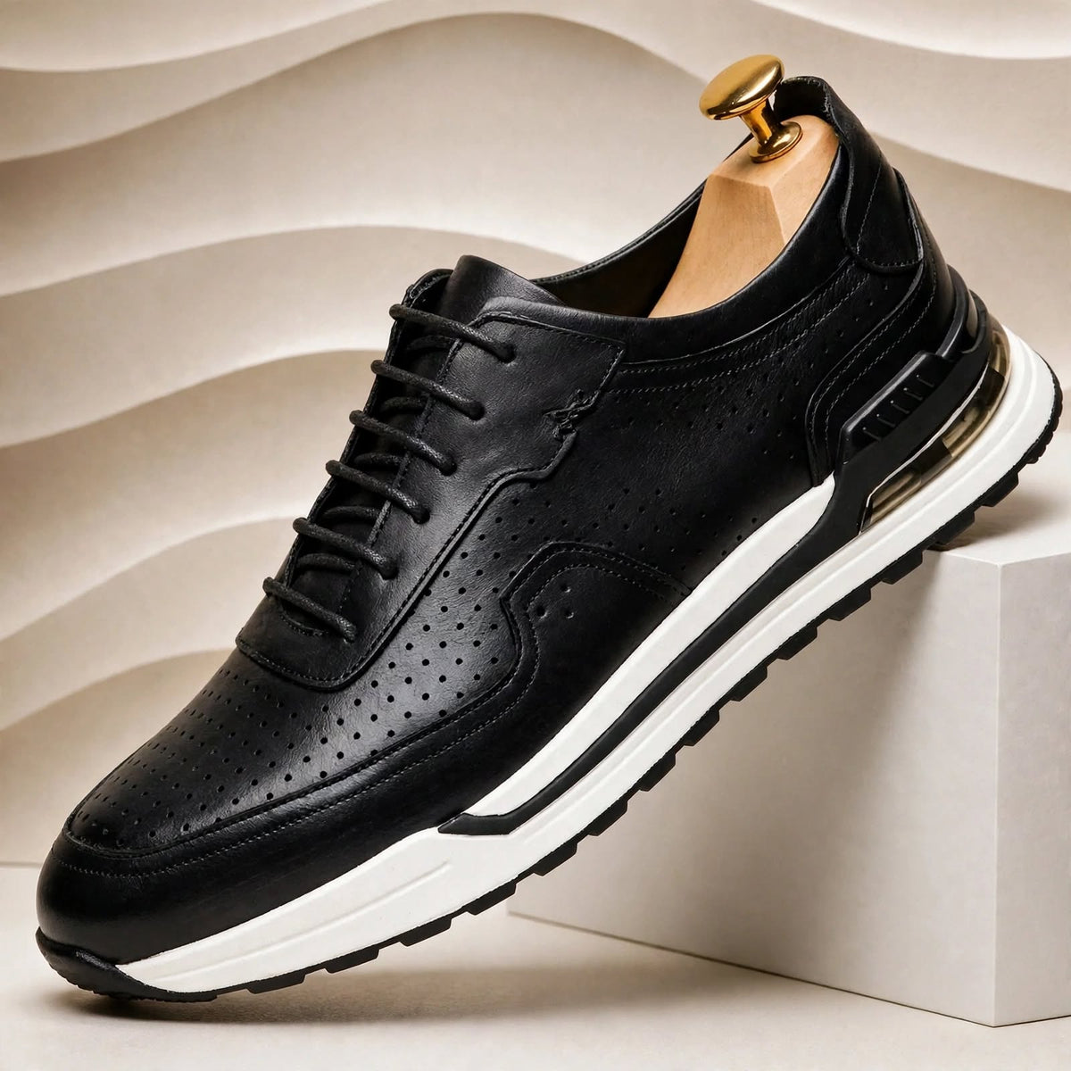 Sneakers Corsini in pelle di vacchetta