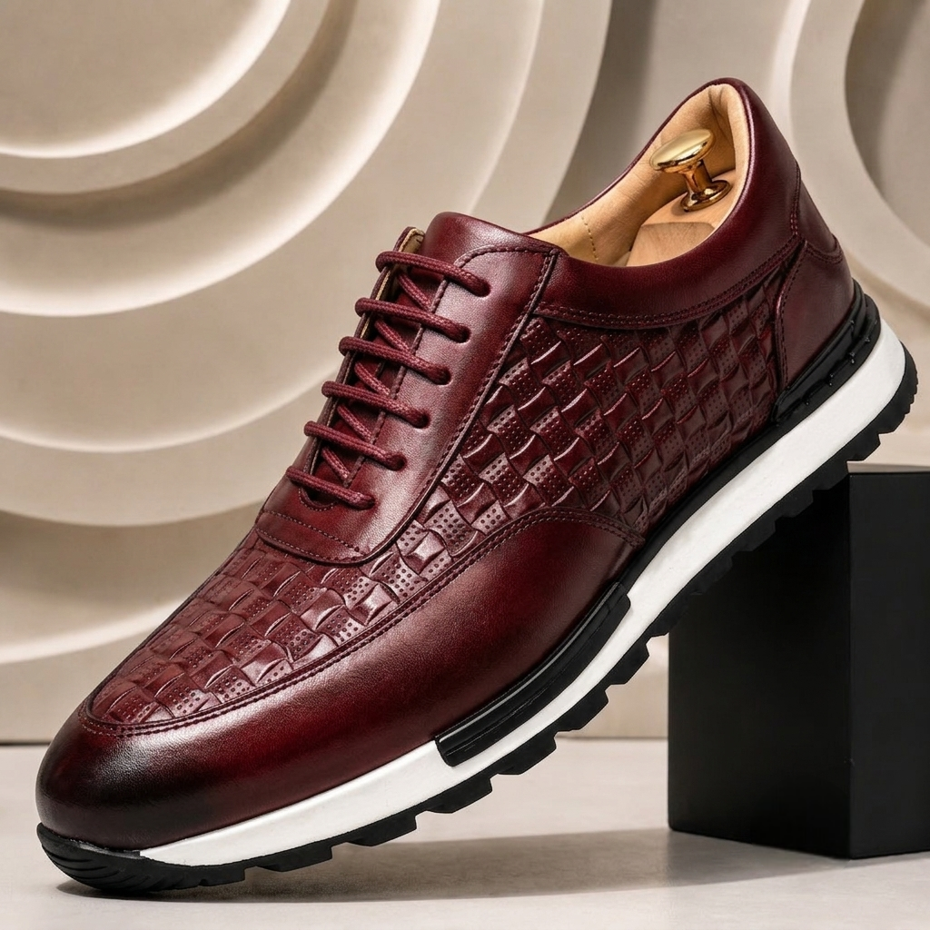 Costaro sneakers i koskinn