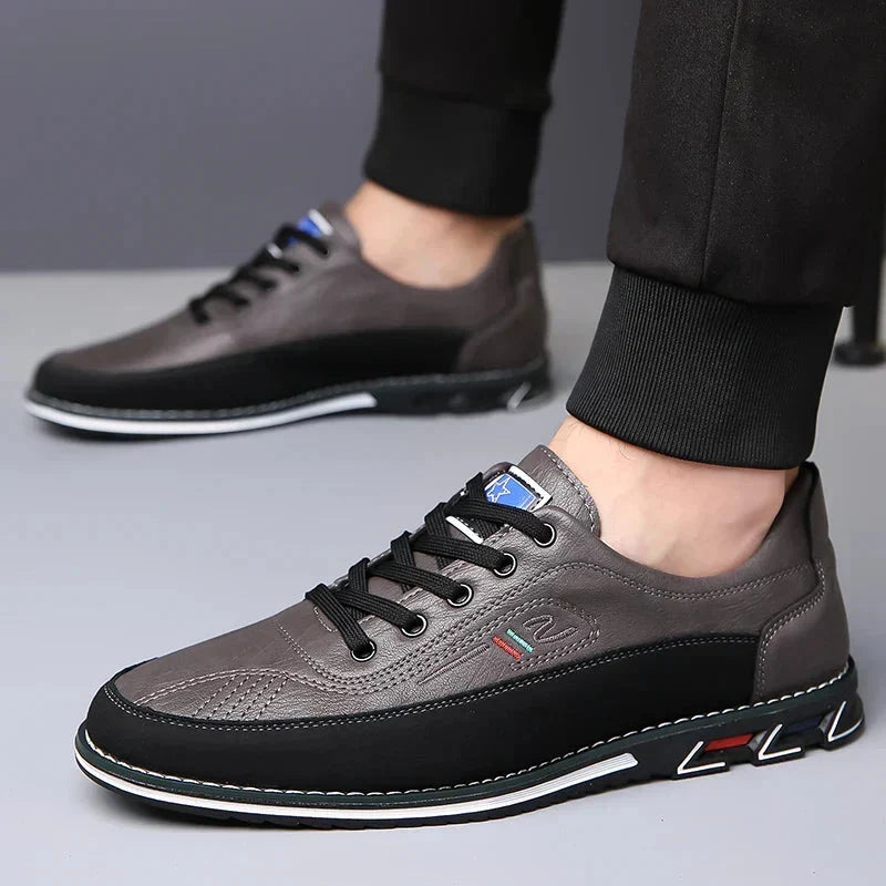 Scarpe Dreno in pelle martellata