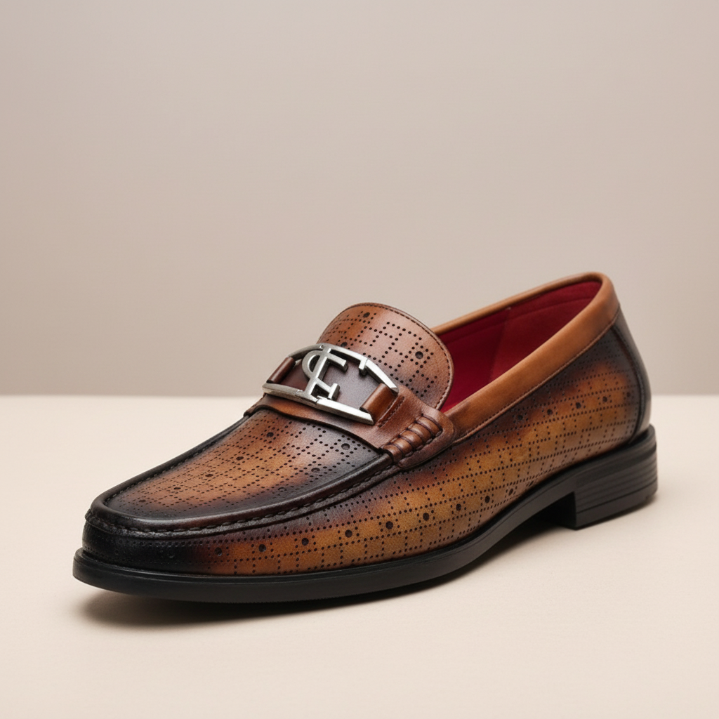 Dalmari Rindsleder-Loafer